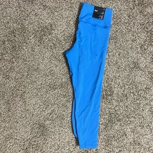UNDER ARMOUR Women's UA Meridian Ankle Leggings NWT Victory Blue
